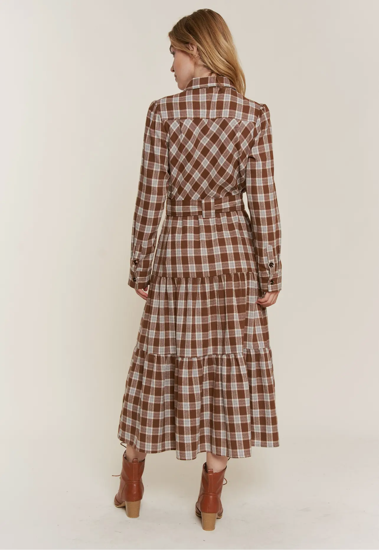 Thankful Plaid Dress