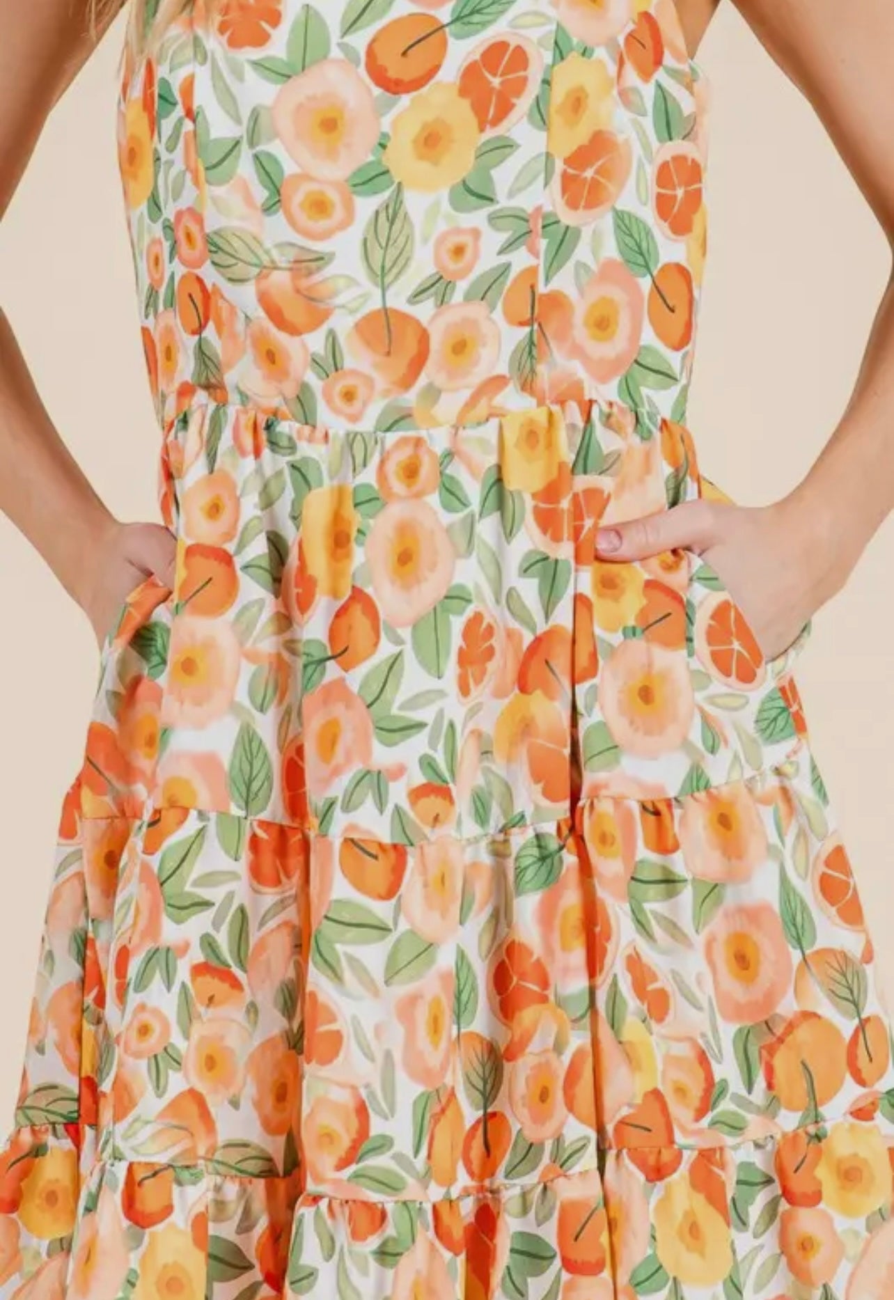 Orange You Glad It’s Gameday Dress