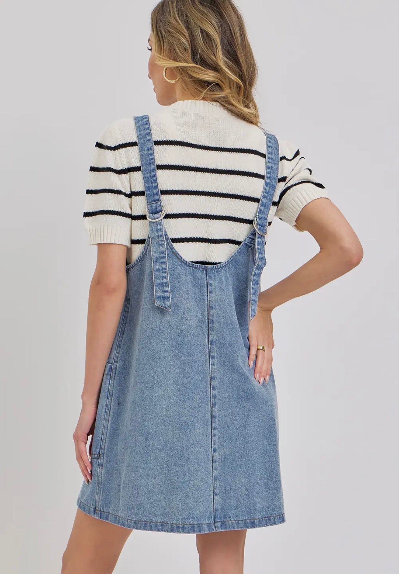 Touchdown Denim Dress