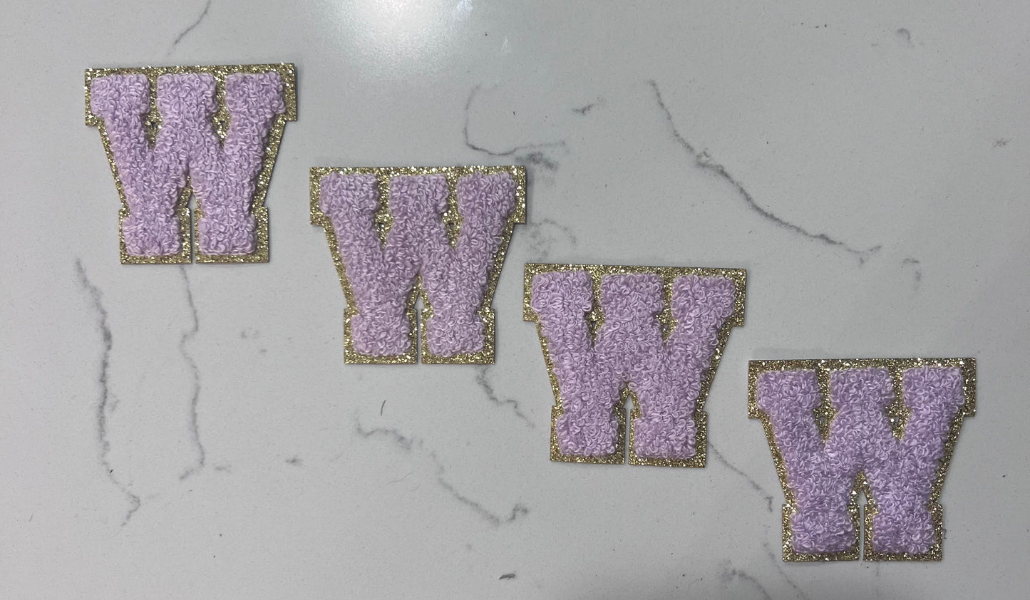 Letter W Patch
