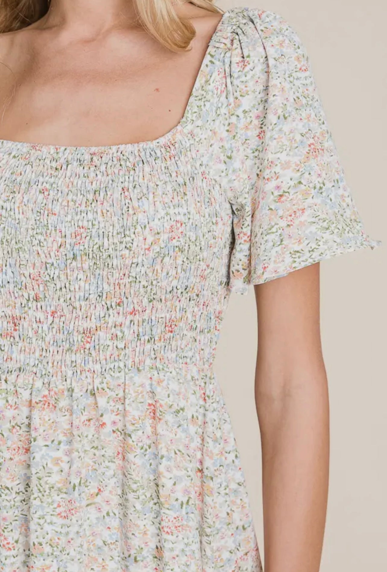 Rise and Bloom Midi Dress