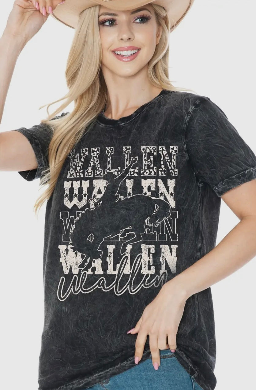 Wallen Cowboy Graphic Tee