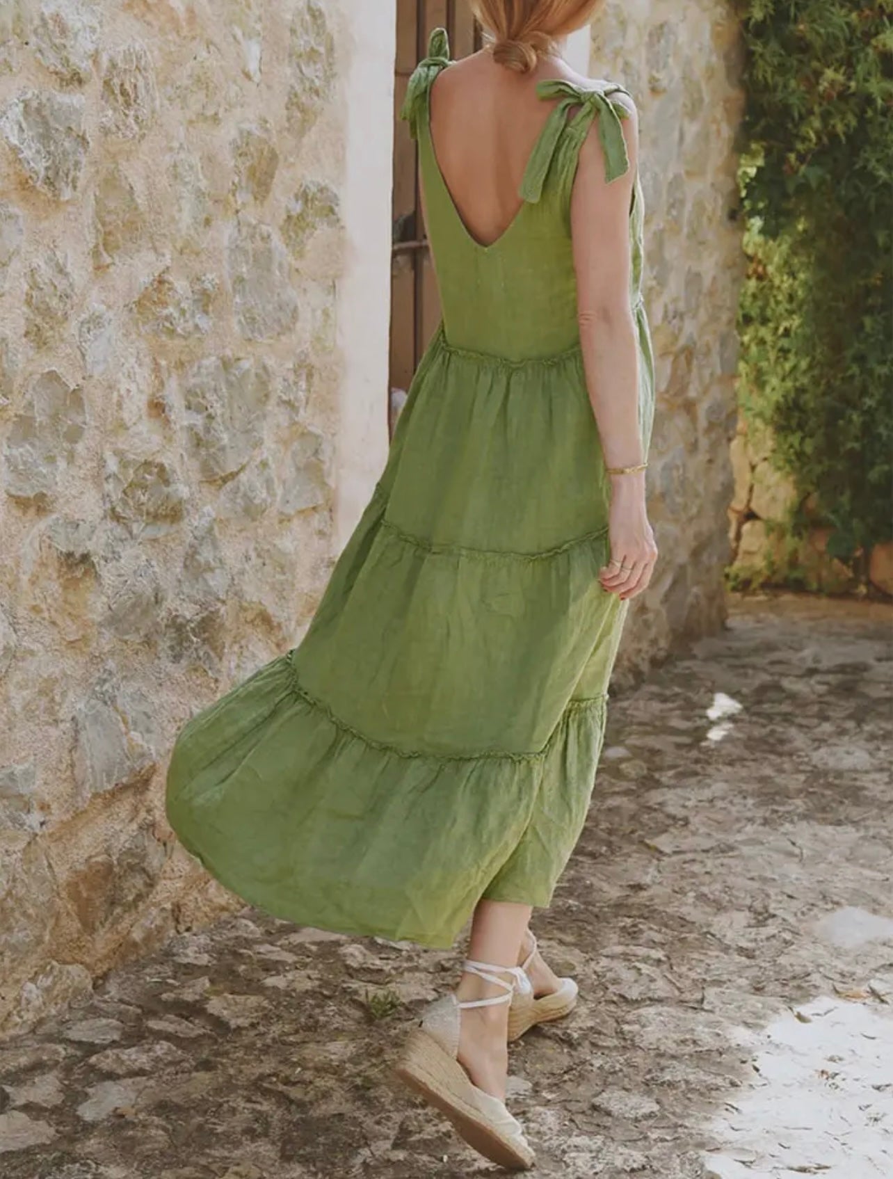 Purely Divine Linen Dress