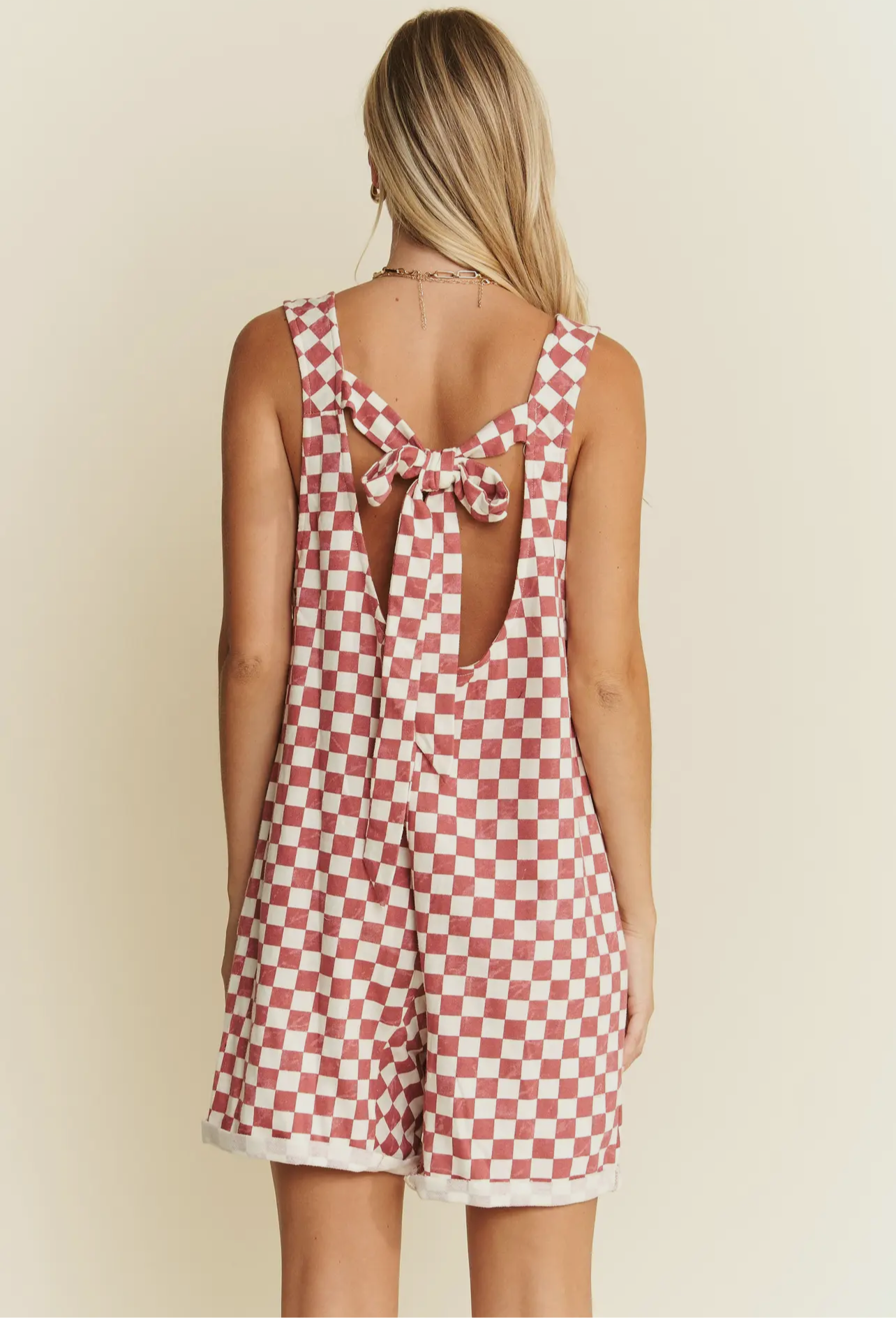 Crimson Rally Romper