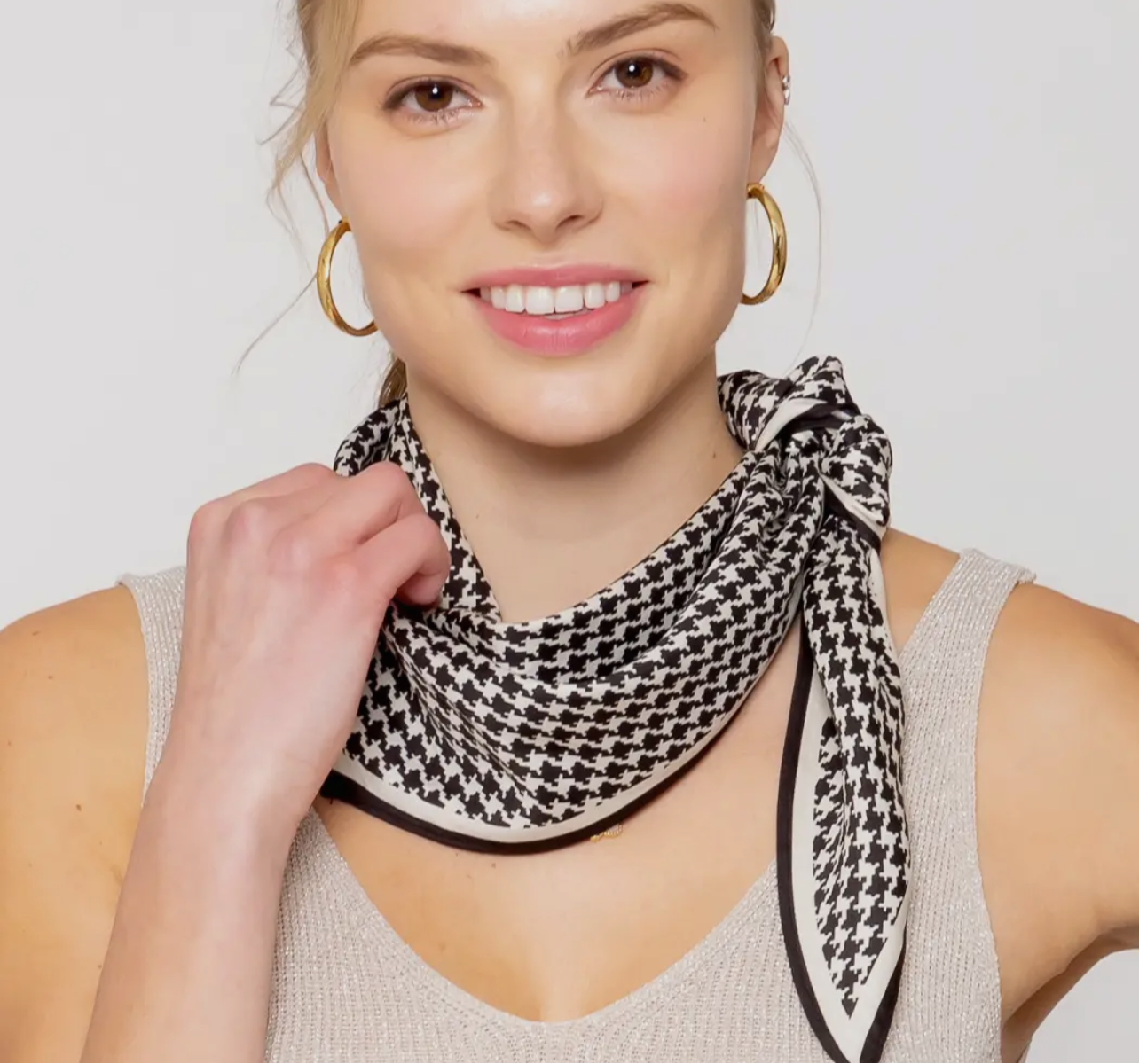 Houndstooth Scarf