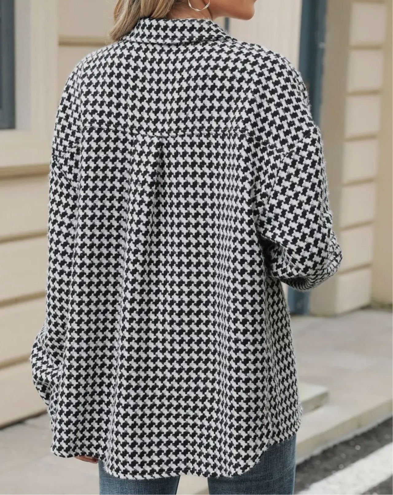 Keep It Classy Houndstooth Jacket