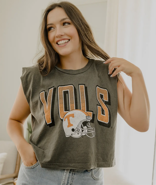 Vols Helmet Muscle Tank