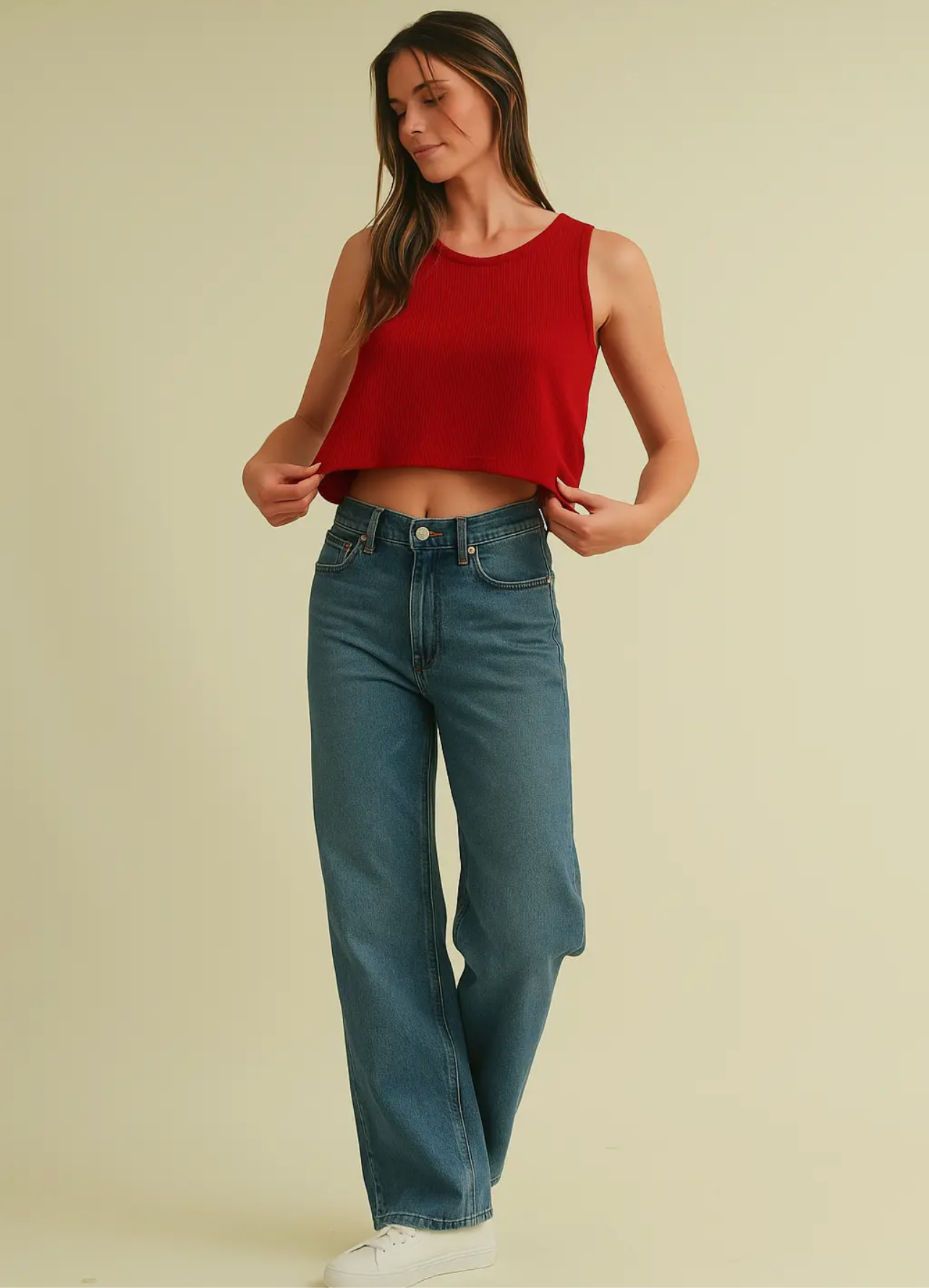 Check the Score Bow Back Tank