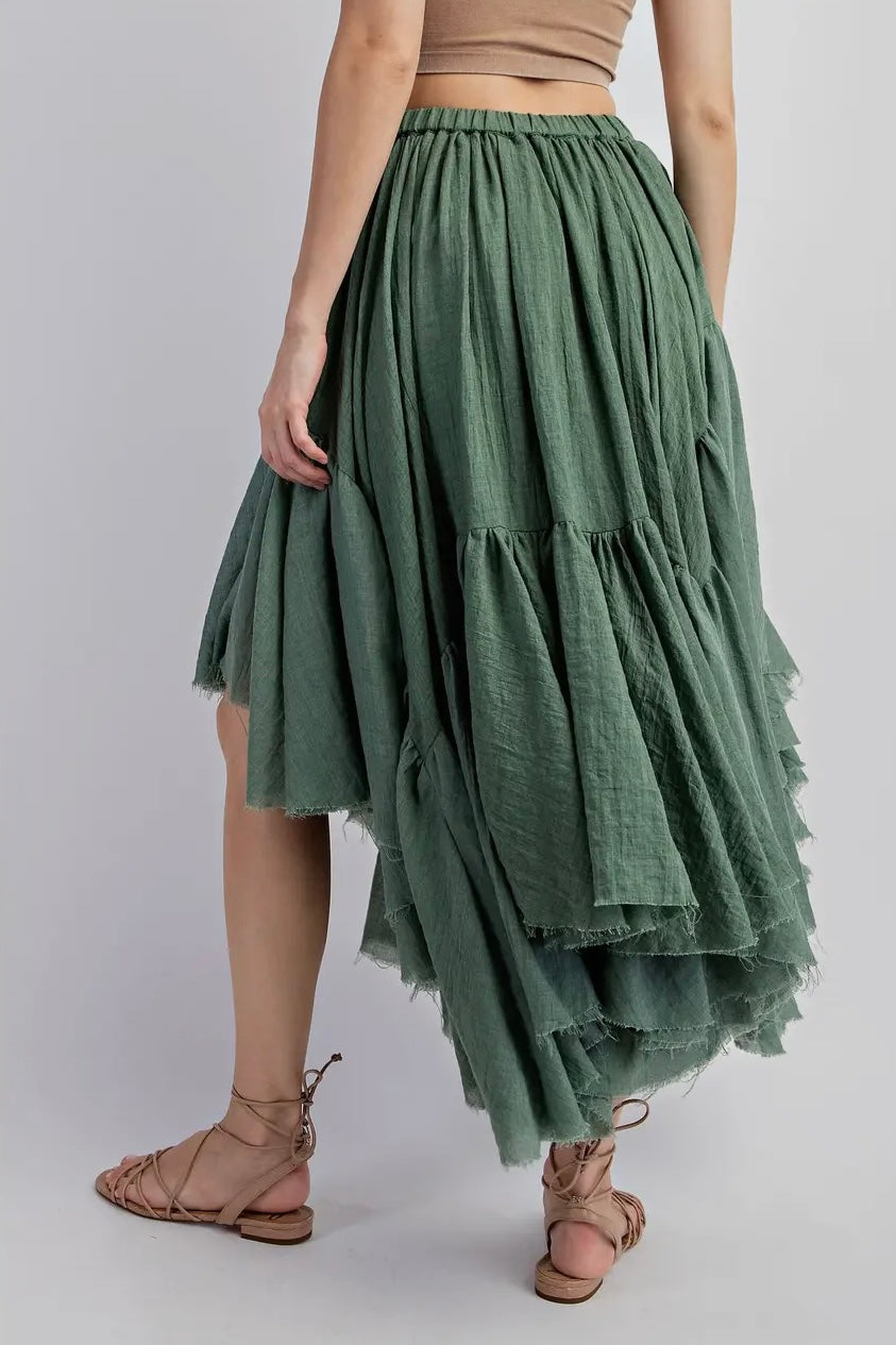 Ruffle Me Maxi Skirt