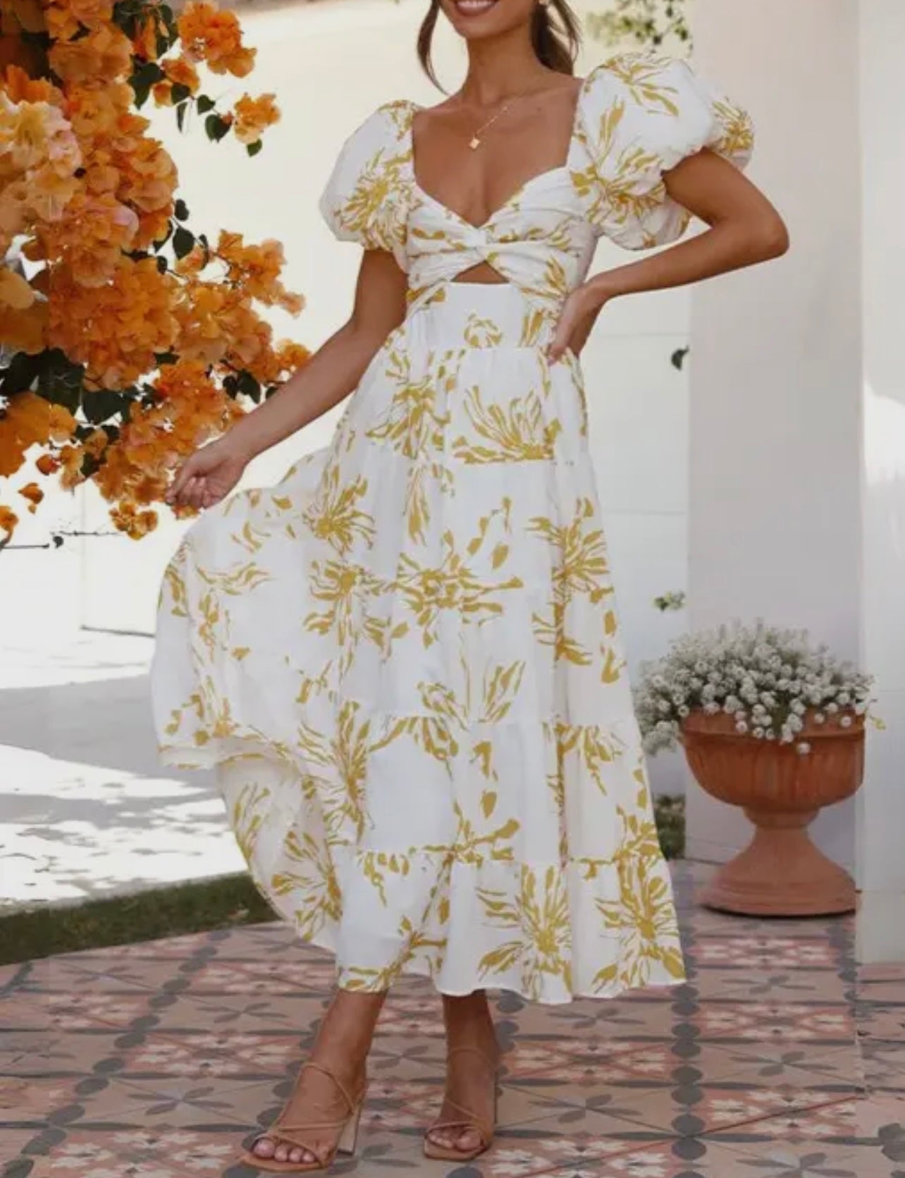 Lost In The Vineyard Dress