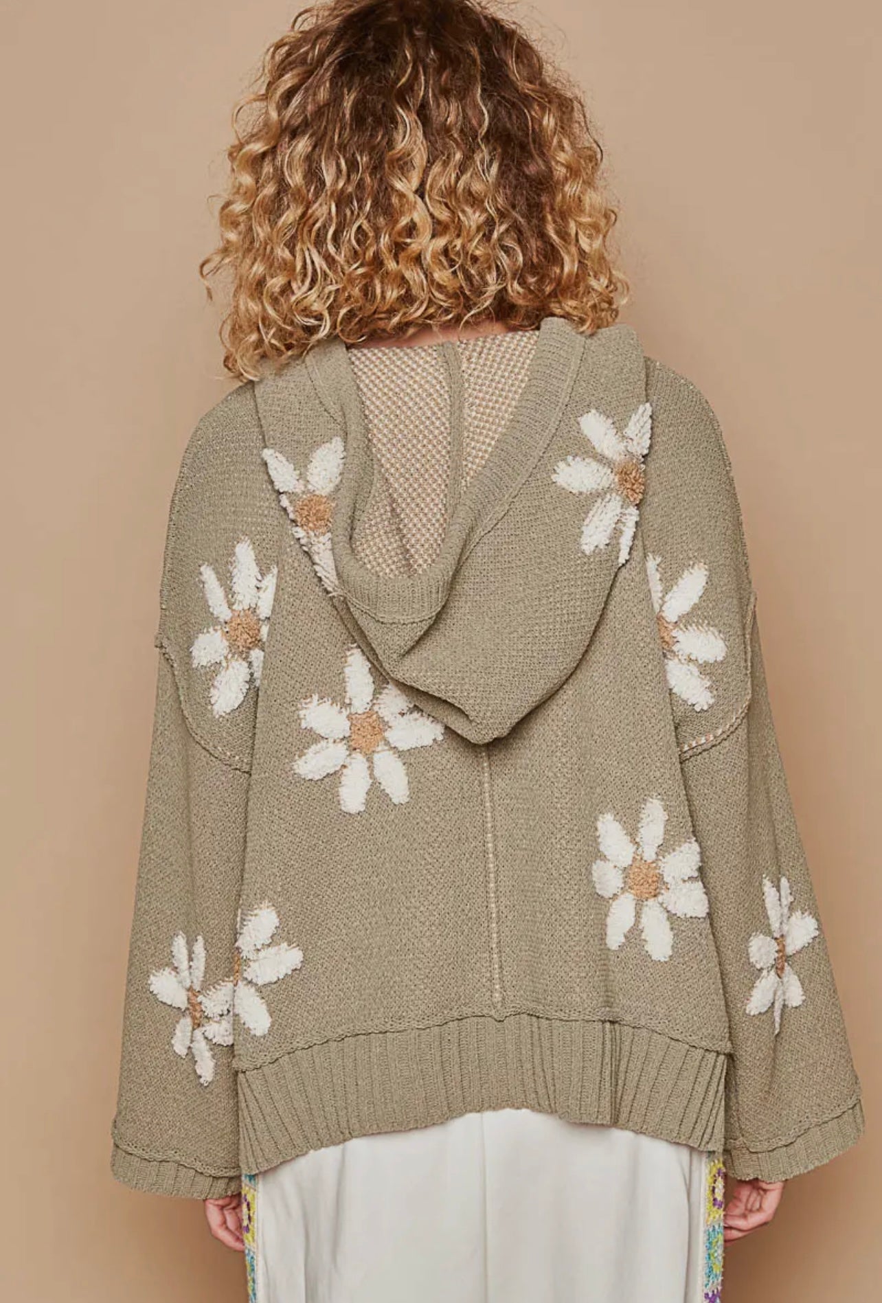 Lazy Daisies Hoodie Top