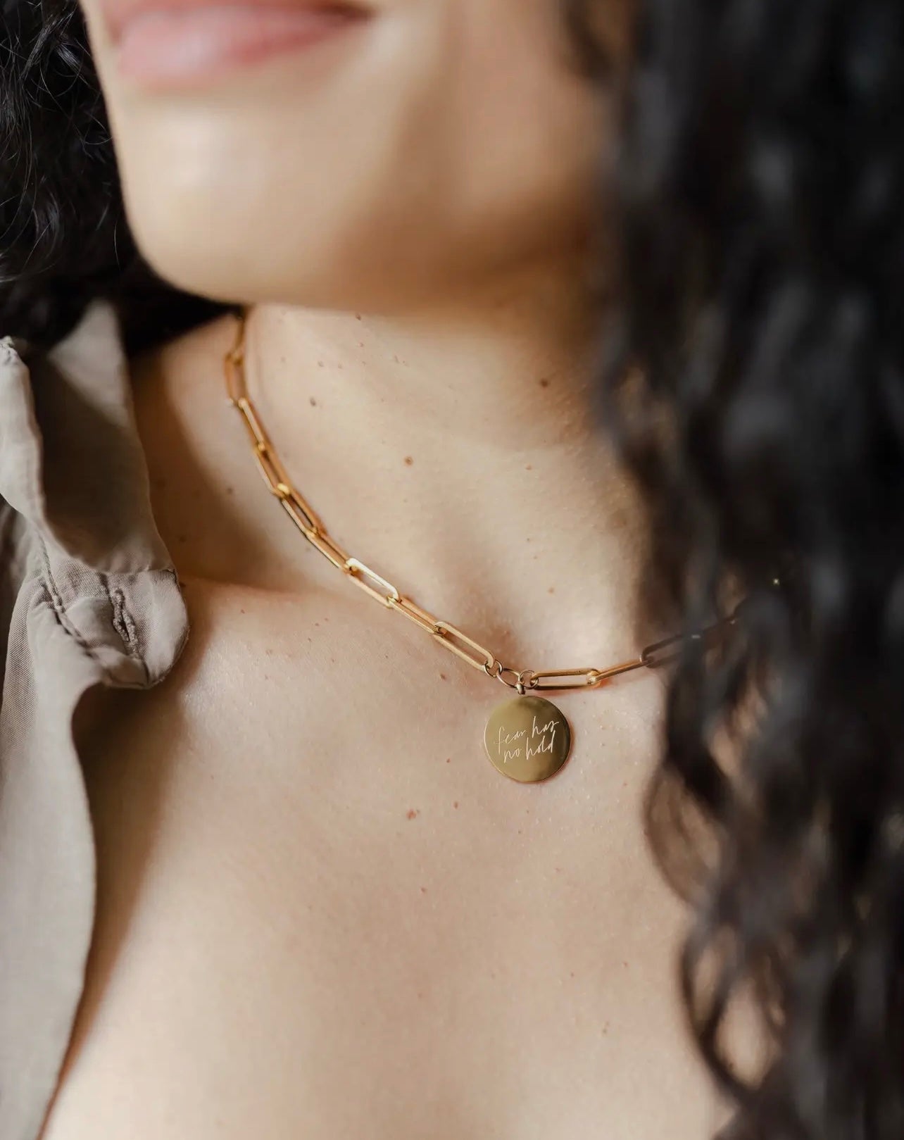 Fear Has No Hold Necklace