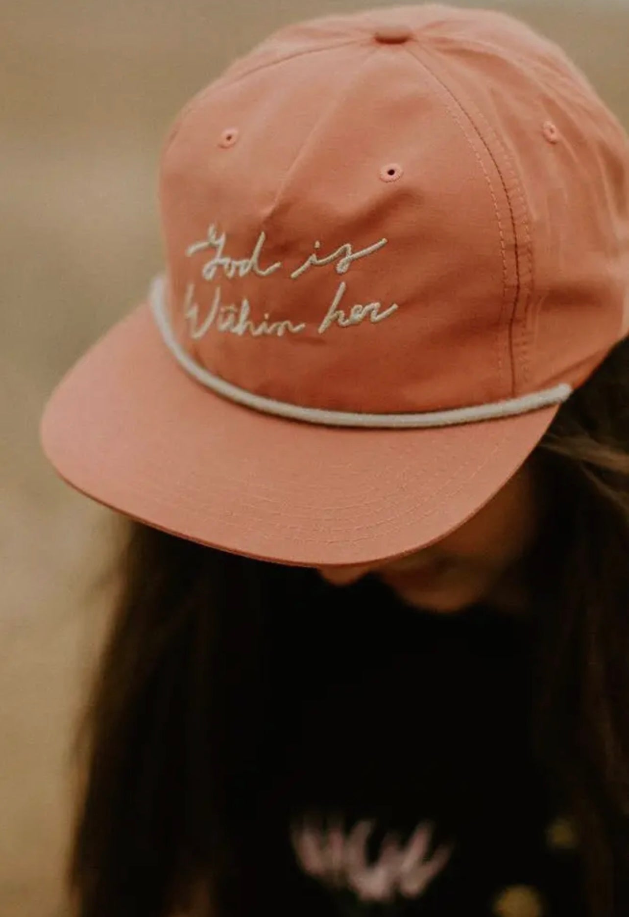 God Is Within Her Hat