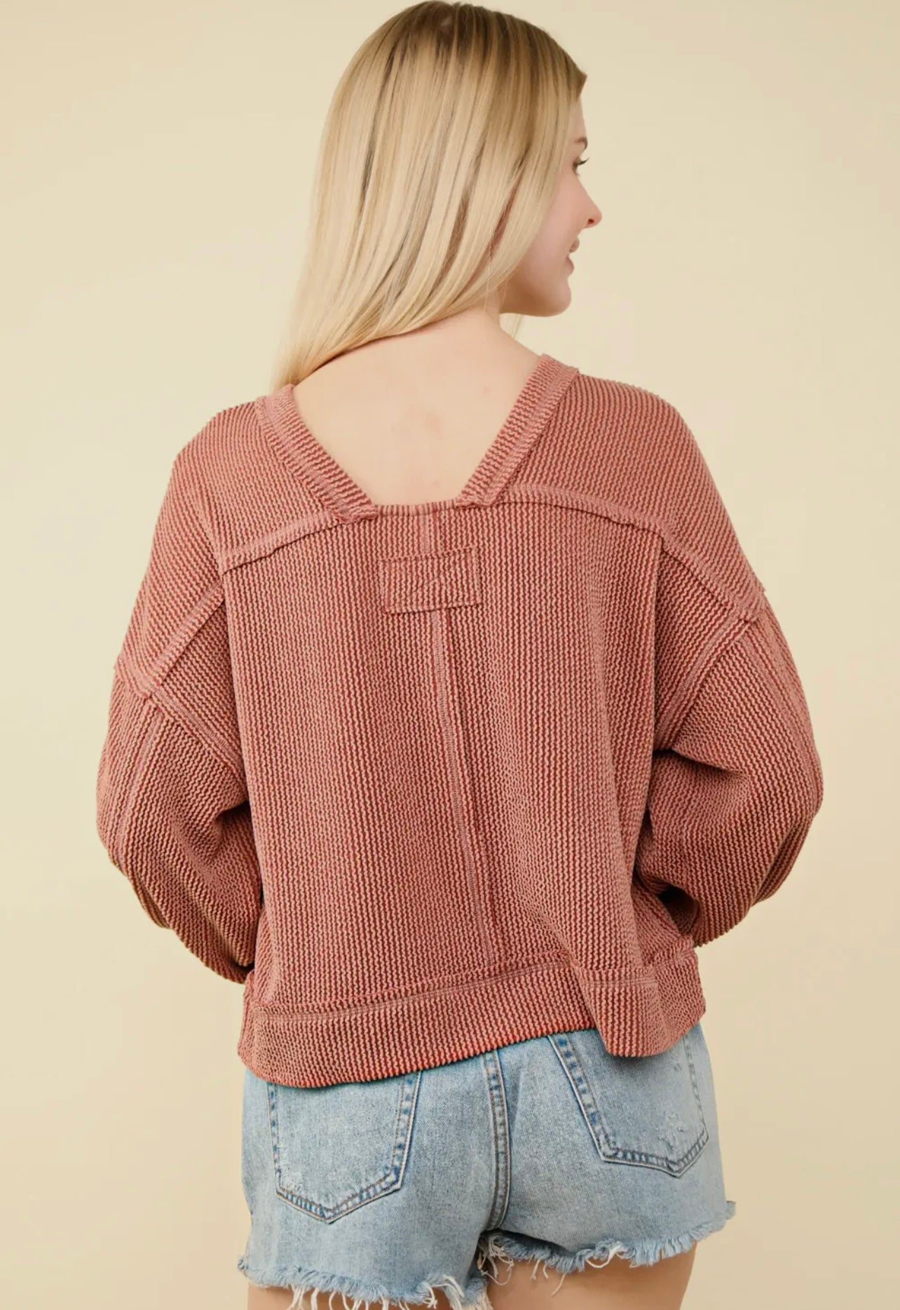 Falls Calling Ribbed Sweater