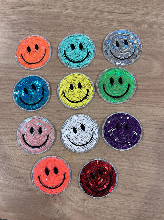 Smiley Face Hat Patch